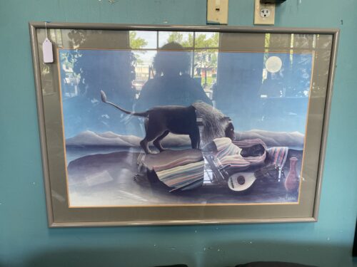 "The Sleeping Gypsy" By Henri Rousseau Art Print