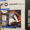 COLONIAL ELEGANCE Glacier Frosted Glass Mural Door Kit