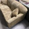 BASSETT Purple and Gold Paisley Couch
