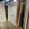 White French Door with Frame