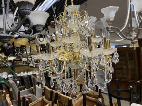 Glass Chandelier