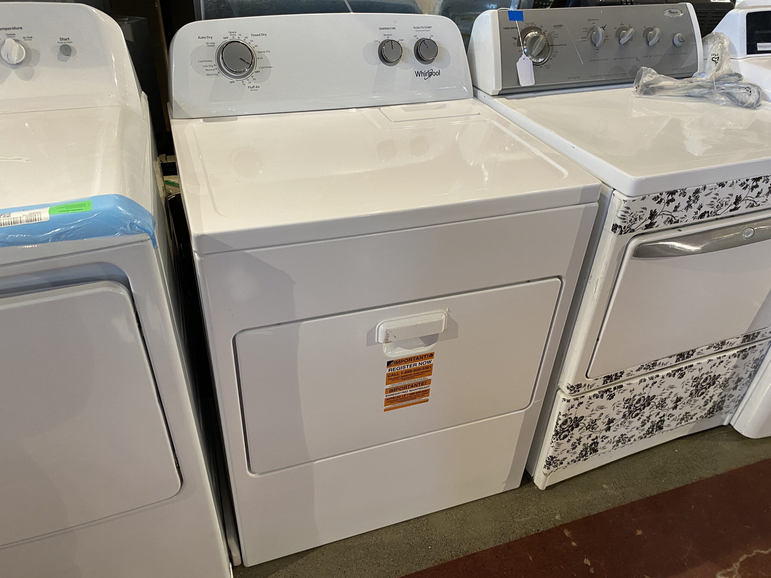 WHIRLPOOL Dryer Model #WED4850HW0