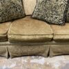Golden Paisley Plushy Couch
