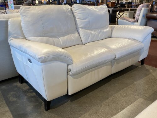 Off-White 2Pc. Power Recline Loveseat