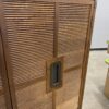 DIXIE Campaigner Swirling Grain Slat Door Dresser