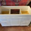 48" White Bathroom Vanity Cabinet
