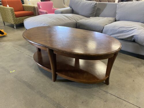 Solid Cherry Diamond Inlay Surfboard Coffee Table