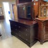 LIFESTYLE SOLUTIONS Cherry Red Dresser with Mirror
