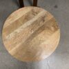 Round Wooden Coffee Table Small