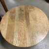 Round Wooden Coffee Table Small