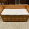 Indoor Bench with Removable Cushion