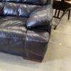 Deep Brown Faux Leather Extra Plush Loveseat