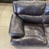 Deep Brown Faux Leather Extra Plush Loveseat