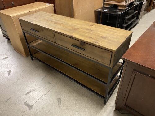 Iron and Coffee Toned Media Center