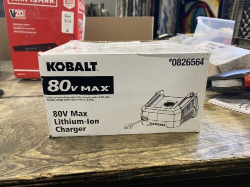 NEW! KOBALT 80v MAX Lithium-Ion Charger