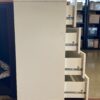 Wide Clean-Lined White 8-Drawer Dresser