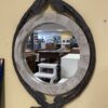 Faux Bois Framed Mirror