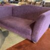 Spacious Deep Purple Couch