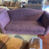 Spacious Deep Purple Couch