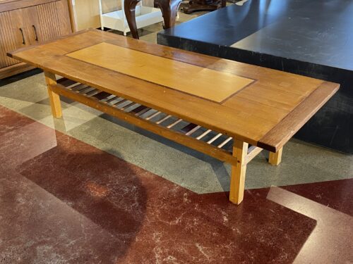 Old-School Classy Multi-Tone Coffee Table