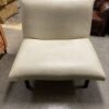 Unique Ostrich Texture Beige Accent Chair