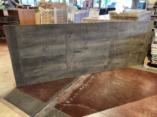 Large Barn Door Style Counter Top