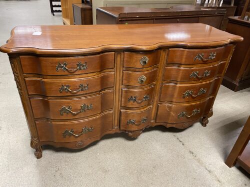 Intricate Carved Maple Buffet