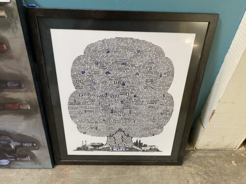 "Blues Family Tree" Art Print