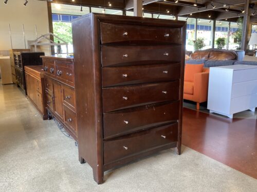 COASTER Warm Espresso Tallboy Dresser