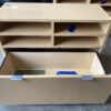 INNOVANT Pine Look Locking File Cabinet and Shelf