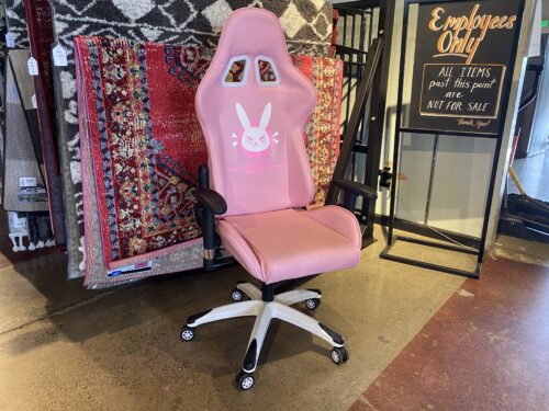 D.Va Pink Gaming Chair w/ Recline