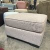 ABBYSON Light Beige Square Ottoman