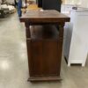 RICHARD LYNN Vintage Wooden Flip-Top Bar Cart