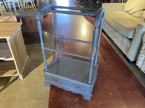 Grey Quilt Rack