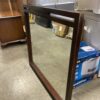 MACY'S Casana Dark Wood Large Hanging Mirror