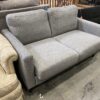 Light Grey Fabric Loveseat