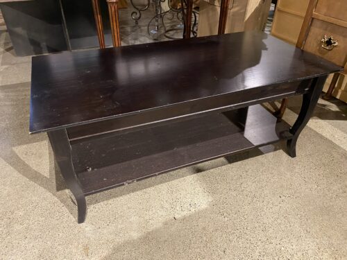 Espresso Colored Coffee Table