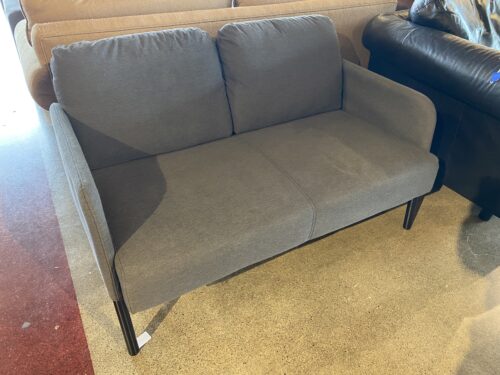 Petite Grey Loveseat