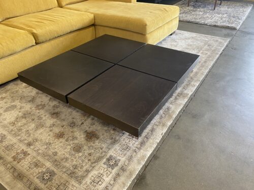 Square Opening Storage Coffee Table