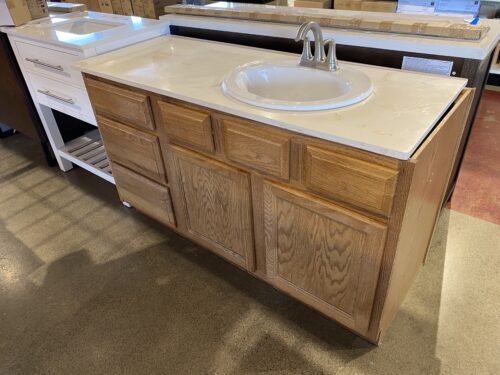 55" Single Sink Bathroom Vanity