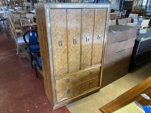 Gold Frame Dresser Cabinet