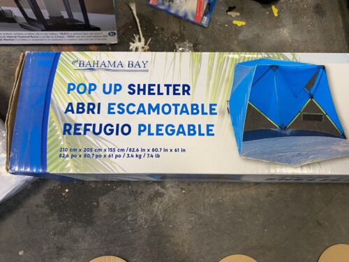 OLD BAHAMA BAY Blue Pop Up Shelter