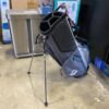 BRIDGESTONE GOLF Grey and Blue Prop-Up Golf Bag