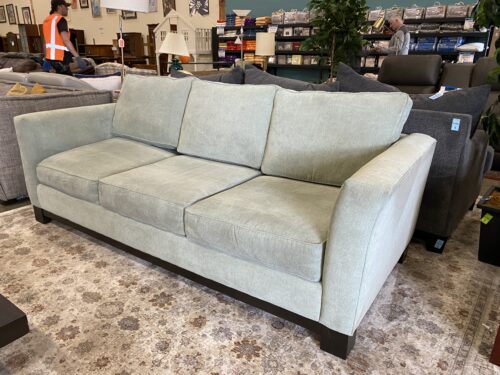 Minty Green Fabric 3 Seat Sofa