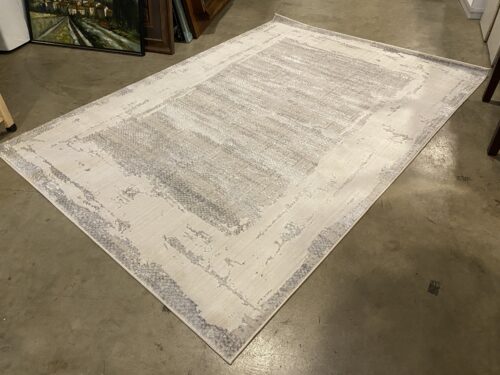 RUG&CO Neutral Grey Tone Area Rug, 5.3'x7.5'
