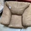 ASHLEY Darcy Ultra Plush Brown Fabric Arm Chair