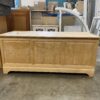 Aged Pine Blanket Storage Chest