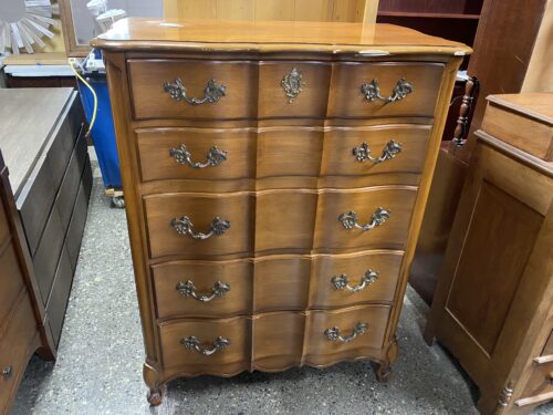 WHITE FURNITURE CO. 5 Drawer Tallboy Dresser