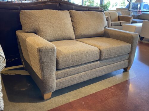 BASSETT Like New Neutral Loveseat