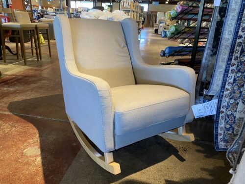 MILLION DOLLAR BABY Upholstered Rocking Chair
